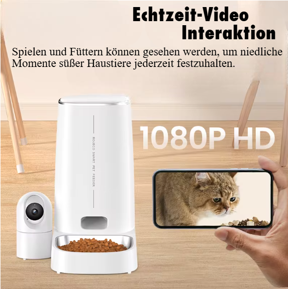 Rojeco 4L Automatischer Futterspender